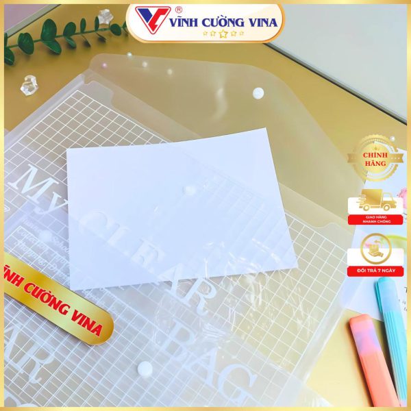 Bìa Nút F4 Dày (A) LoạI 1 (Vc-360) - Ảnh 2