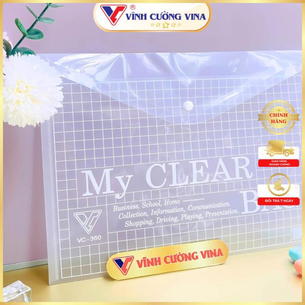 Bìa Nút F4 Dày (A) LoạI 1 (Vc-360)