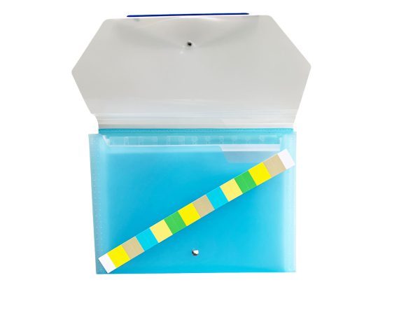 Bìa 12 Ngăn Dây 5 Màu - Ảnh 7