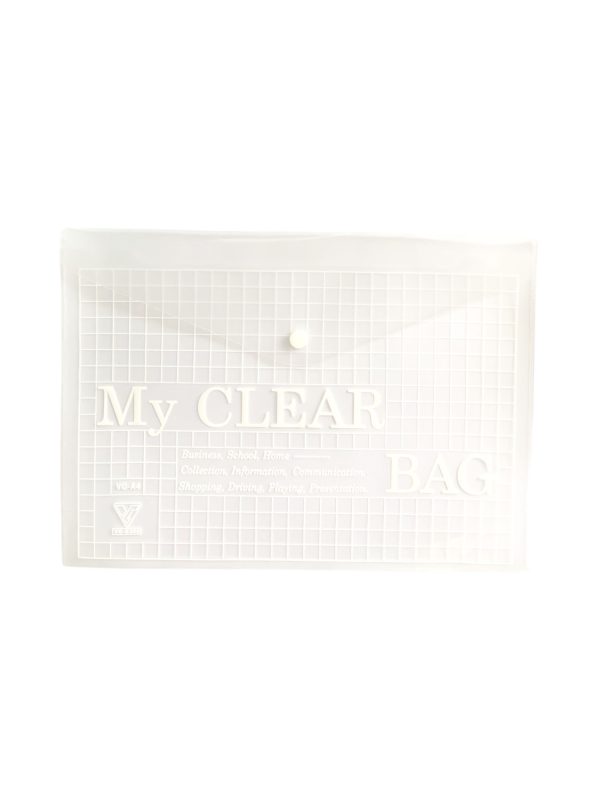 Bìa Nút A4 My Clear Bag VC-A4 - Ảnh 3