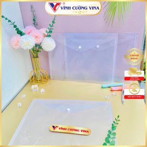 Bìa Nút A4 (Không In) Trơn VC-A4
