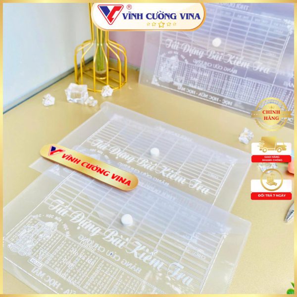 Bìa Kiểm Tra A5 (Có In) - Ảnh 2
