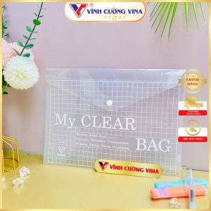 Bìa Nút A4 My Clear Bag VC-A4